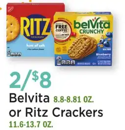 Heinen's Belvita 8.8-8.81 OZ. or Ritz Crackers 11.6-13.7 OZ offer