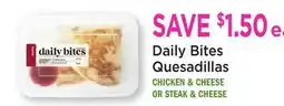 Heinen's Daily Bites Quesadillas offer