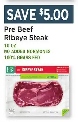 Heinen's Pre Beef Ribeye Steak offer