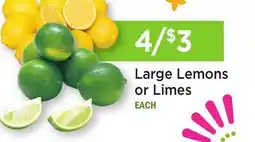 Heinen's Large Lemons or Limes offer