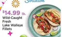 Heinen's Wild-Caught Fresh Lake Walleye Fillets offer