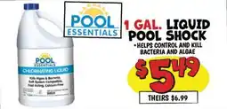 Ollie's 1 GAL. LIQUID POOL SHOCK offer