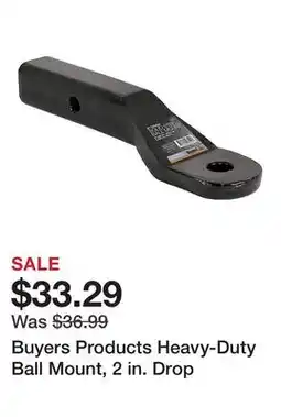 Tractor Supply Company Buyers Products Heavy-Duty Ball Mount, 2 in. Drop offer