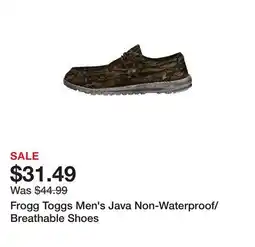 Tractor Supply Company Frogg Toggs Men's Java Non-Waterproof/Breathable Shoes offer