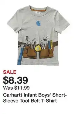 Tractor Supply Company Carhartt Infant Boys' Short-Sleeve Tool Belt T-Shirt offer