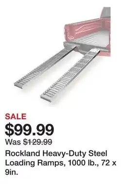 Tractor Supply Company Rockland Heavy-Duty Steel Loading Ramps, 1000 lb., 72 x 9in offer