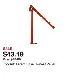 Tractor Supply Company ToolTuff Direct 33 in. T-Post Puller offer