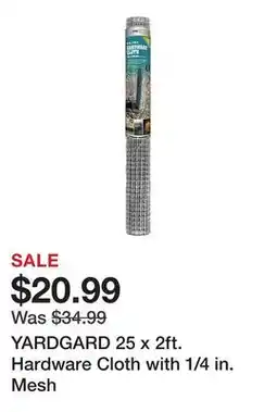 Tractor Supply Company YARDGARD 25 x 2ft. Hardware Cloth with 1/4 in. Mesh offer