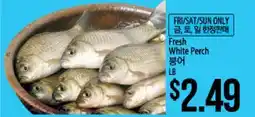Hmart Fresh White Perch offer