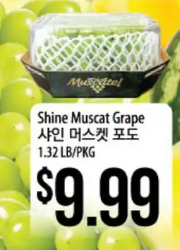 Hmart Shine Muscat Grape offer