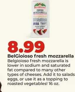 Hy-Vee BelGioioso fresh mozzarella offer