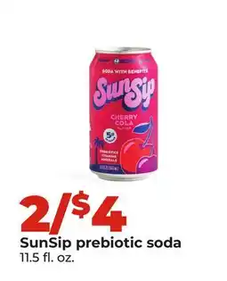 Hy-Vee SunSip prebiotic soda offer