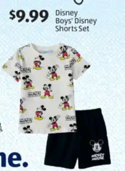 Aldi Disney Boys' Disney Shorts Set offer