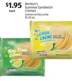 Aldi Benton's Summer Sandwich Crèmes offer