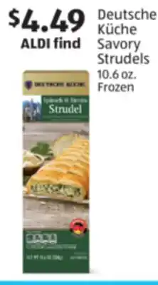 Aldi Deutsche Küche Savory Strudels offer