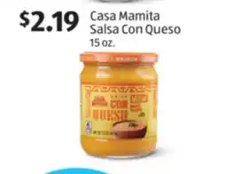 Aldi Casa Mamita Salsa Con Queso offer
