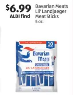 Aldi Bavarian Meats Lil' Landjaeger Meat Sticks offer