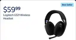 Walmart Logitech G321 Wireless Headset offer
