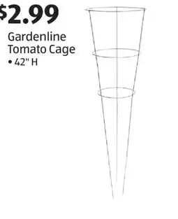 Aldi Gardenline Tomato Cage offer