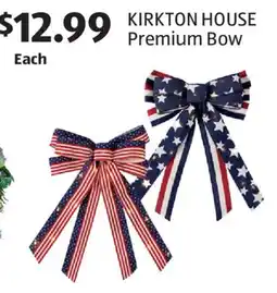 Aldi KIRKTON HOUSE Premium Bow offer