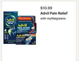 Walgreens Advil Pain Relief offer