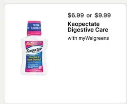 Walgreens Kaopectate Digestive Care offer