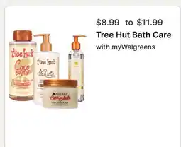 Walgreens Tree Hut Bath Care offer