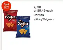 Walgreens Doritos offer
