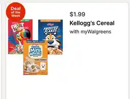 Walgreens Kellogg's Cereal offer