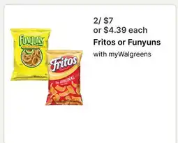 Walgreens Fritos or Funyuns offer