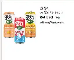 Walgreens Ryl Iced Tea offer