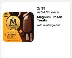 Walgreens Magnum Frozen Treats offer