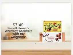Walgreens Russell Stover or Whitman's Chocolate offer