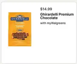 Walgreens Ghirardelli Premium Chocolate offer