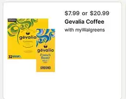 Walgreens Gevalia Coffee offer