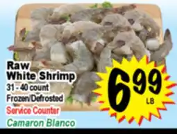 Superior Grocers Raw White Shrimp offer