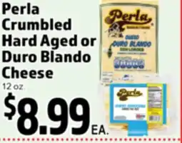 Superior Grocers Perla Crumbled Hard Aged or Duro Blando Cheese offer