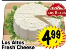 Superior Grocers Los Altos Fresh Cheese offer