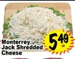 Superior Grocers Monterrey Jack Shredded Cheese offer