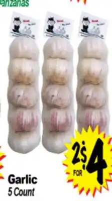 Superior Grocers Garlic offer