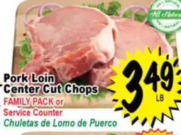 Superior Grocers Pork Loin Center Cut Chops offer