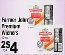 Superior Grocers Farmer John Premium Wieners offer