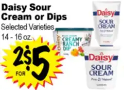 Superior Grocers Daisy Sour Cream or Dips offer