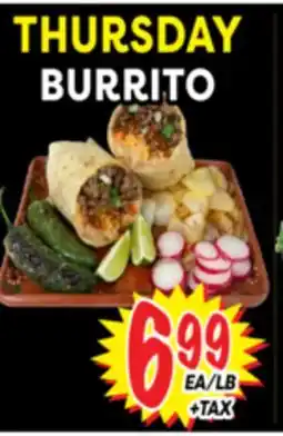 Superior Grocers BURRITO offer