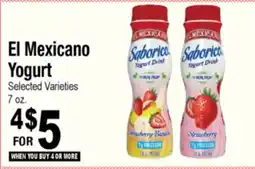 Superior Grocers El Mexicano Yogurt offer