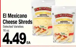 Superior Grocers El Mexicano Cheese Shreds offer