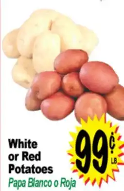 Superior Grocers White or Red Potatoes offer