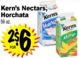 Superior Grocers Kern's Nectars, Horchata offer