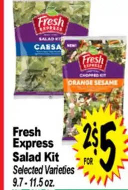 Superior Grocers Fresh Express Salad Kit offer