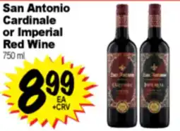 Superior Grocers San Antonio Cardinale or Imperial Red Wine offer
